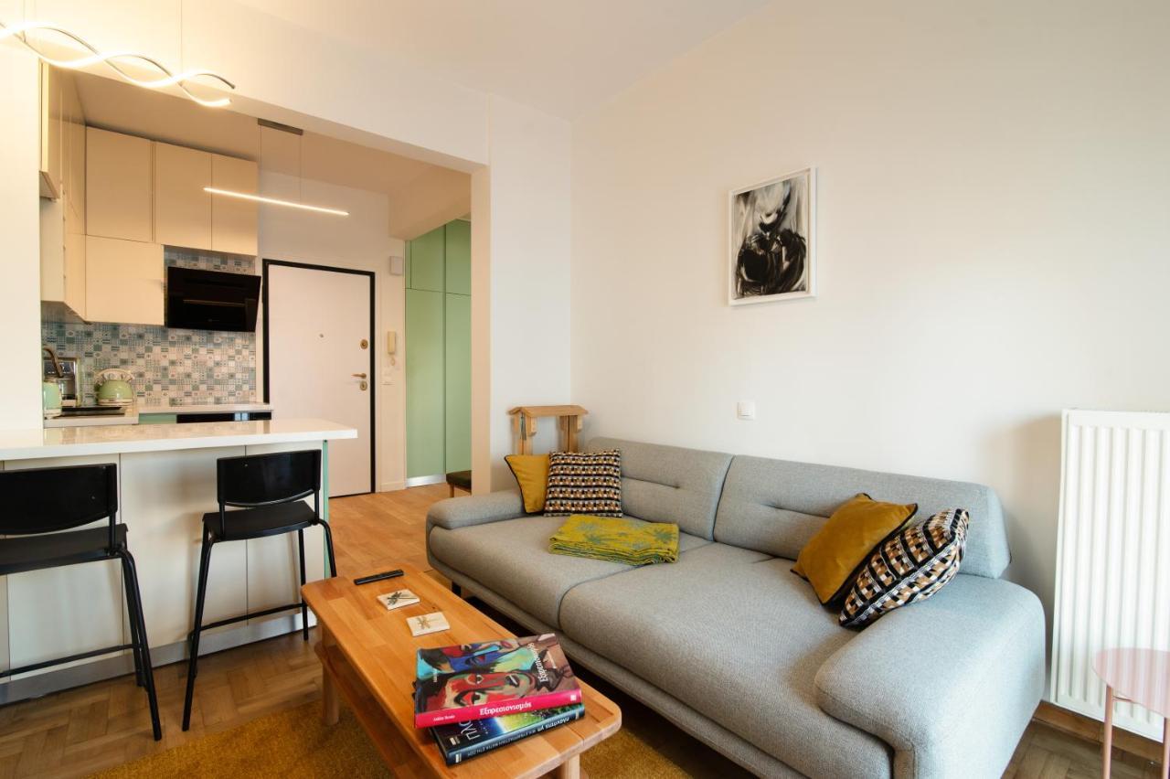 Luxury 1-Bedroom Apartment By The Sea In Athen Exterior foto