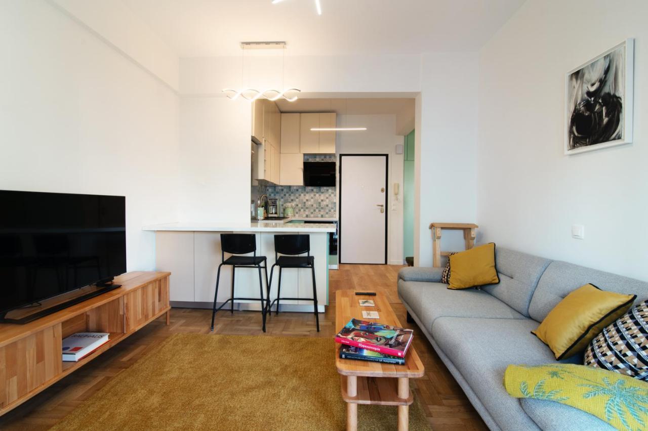 Luxury 1-Bedroom Apartment By The Sea In Athen Exterior foto
